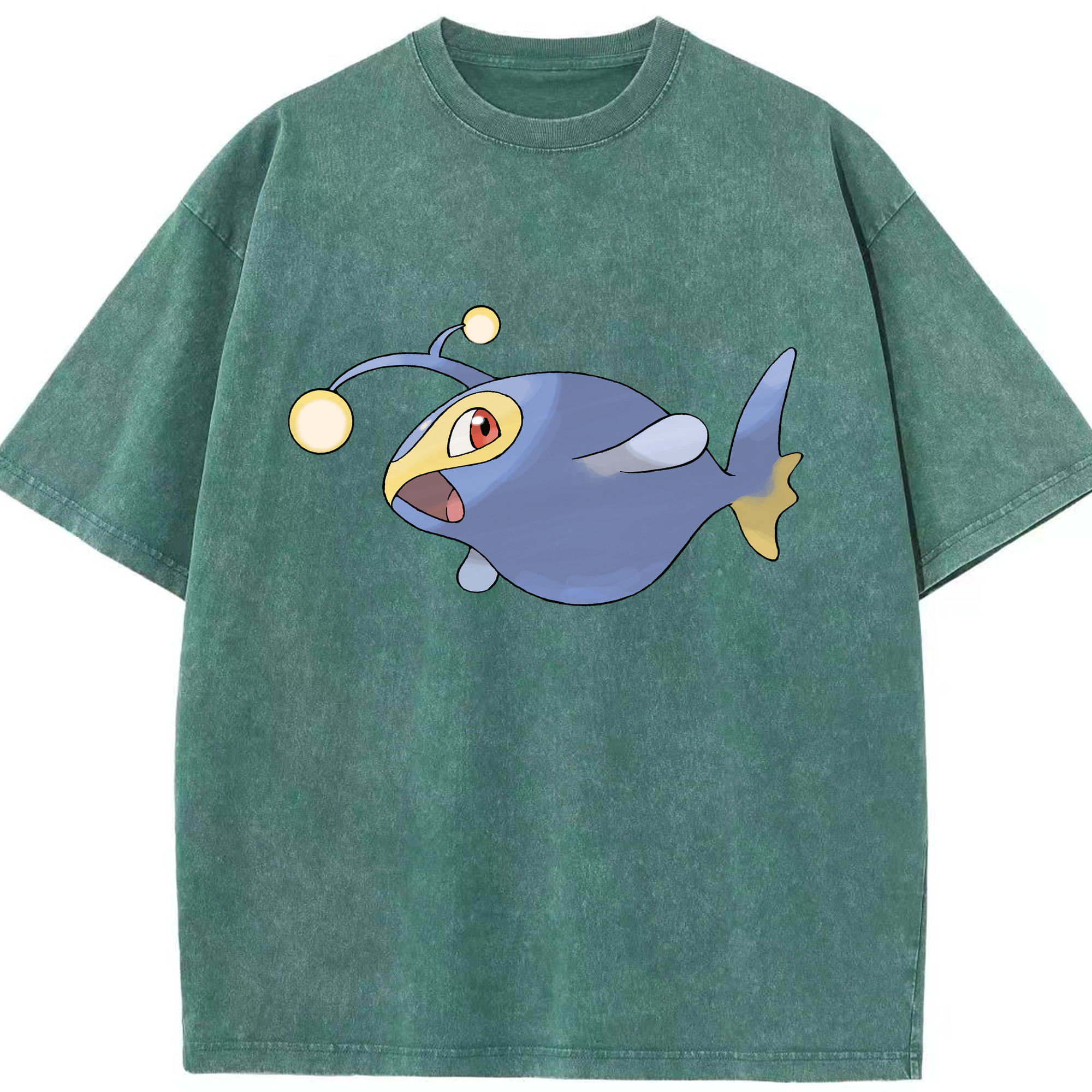 （画像用） ポケットモンスター Pokémon 綿100% ヴィンテージ風 半袖Tシャツ（フロントプリント）